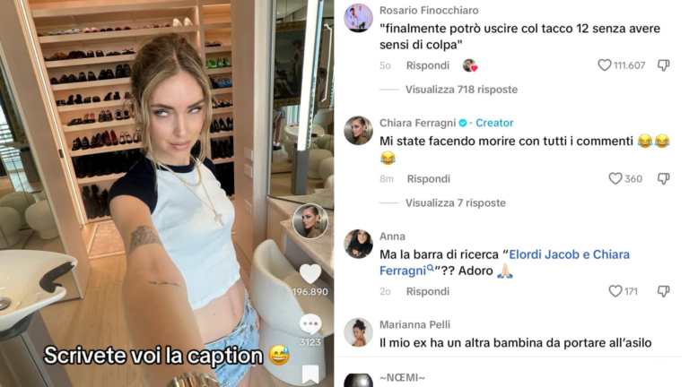 Chiara ferragni dopo che vedez e stato visto mano nella mano con Garance Authié