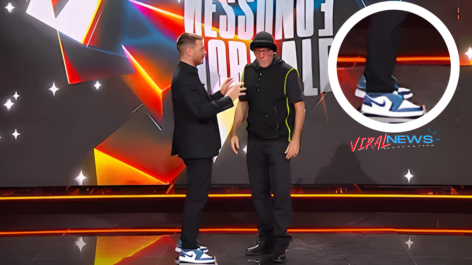 Le Scarpe di Alessandro Cattelan Scoppia la Polemica sul Marchio Visibile in Rai