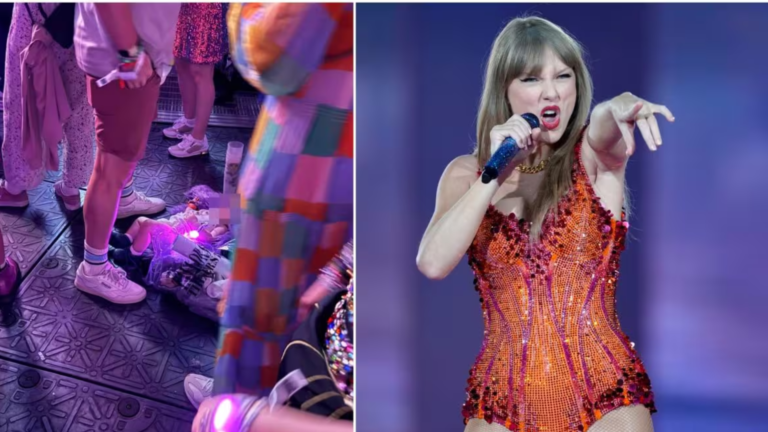 concerto Taylor Swift Neonato a terra fa polemica