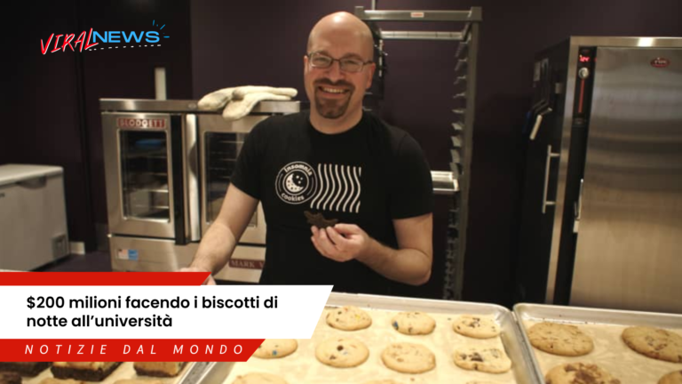 diventa milionario facendo i biscotti di notte mentre studia all'università Seth Berkowitz