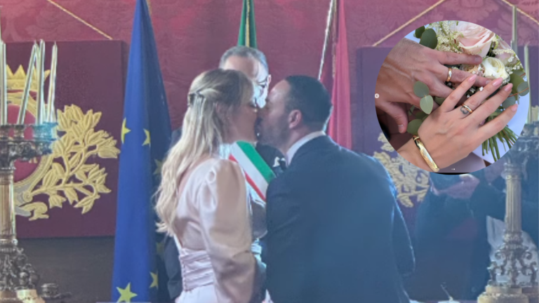 manila nazzaro e stefano oradei si sposano matrimonio a roma dell'ex miss italia