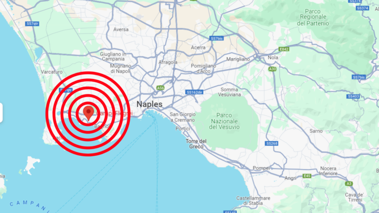 terremoto campi flegrei pozzuoli napoli bacoli