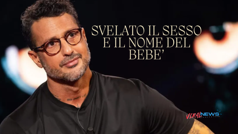 Fabrizio corona annuncia il nome e il sesso del figlio la fidanzata non è contenta