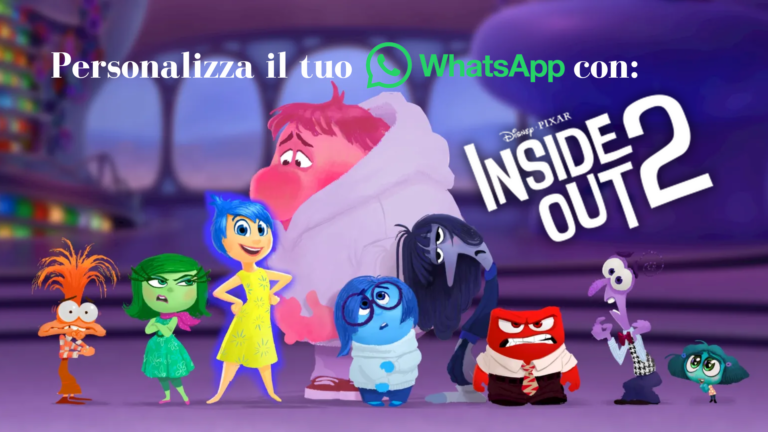 Personalizzare Whatsapp con inside out 2