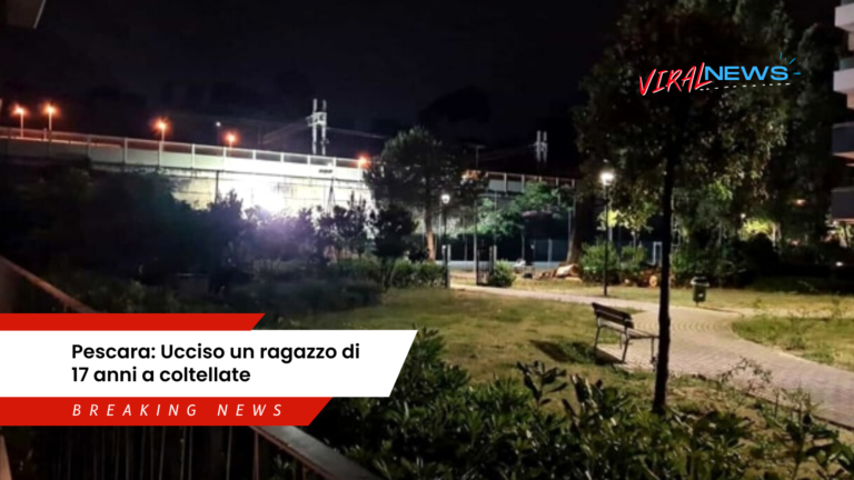 Pescara ucciso un ragazzo di 17 anni con un coltello da sub marasciallo e avvocato