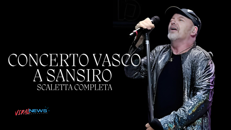 concerto vasco rosssi scaletta sansiro milano bari roma 2024