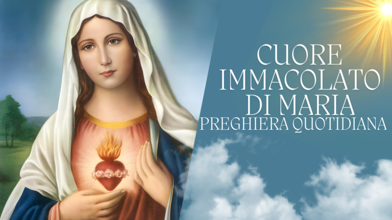 cuore immacolato di maria santo del giorno 8 giugno preghiera