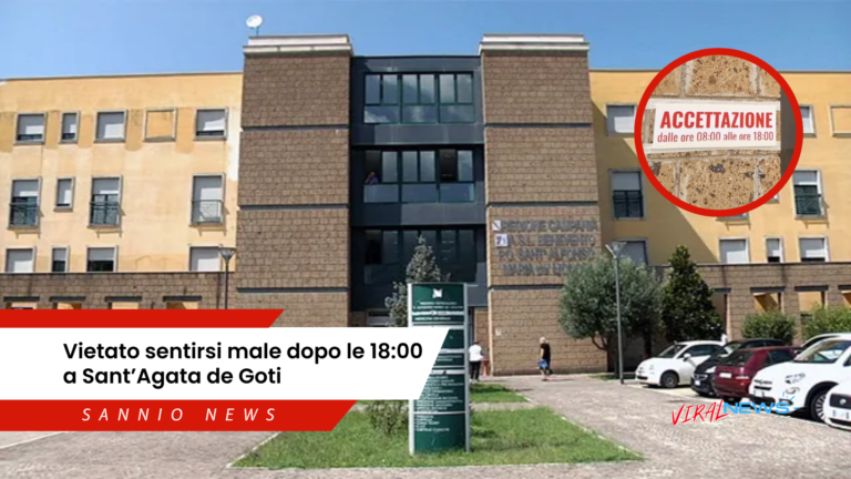 il pronto soccorso di Sant'Agata chiude alle 1800 rivolta degli abitanti nel Sannio a Benevento