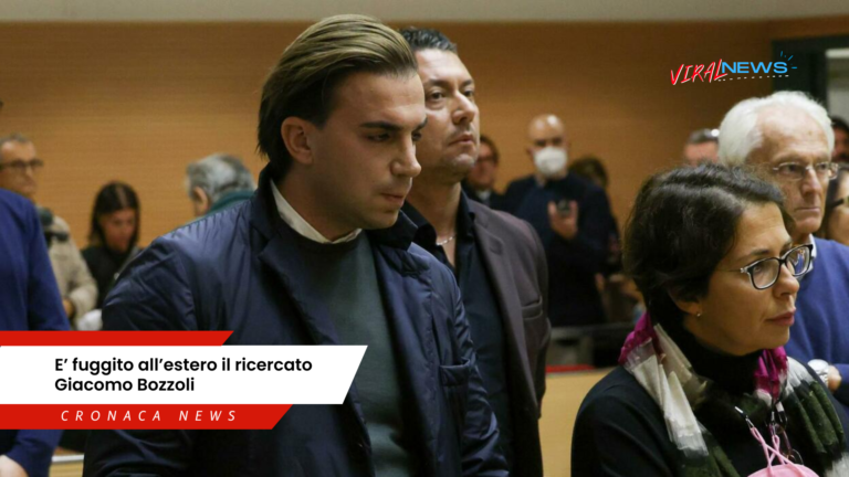 Giacomo Bozzoli latitante fuggito all'estero in francia con la sua maserati
